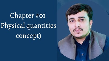 Matric part 1 Physics, Ch 1,Physical Quantities-Urdu Lecture