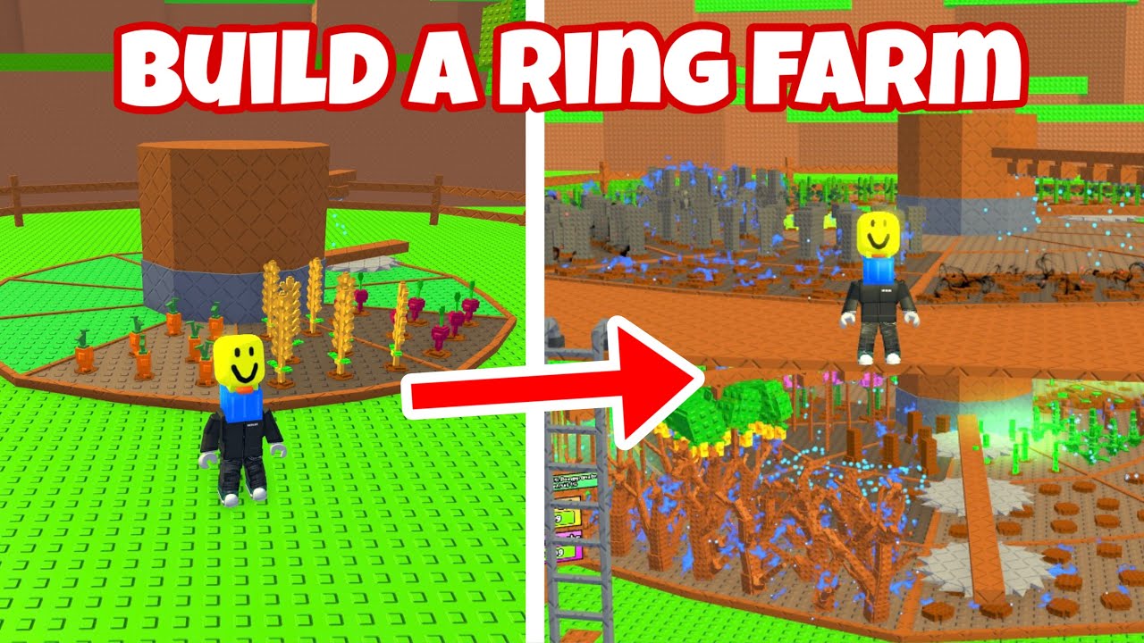 Ring Farm NOOB TO PRO BUILD A RING FARM!! (Roblox) - YouTube