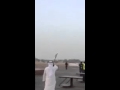 استعراض طيار سوداني مشارك في عاصفة الحزم