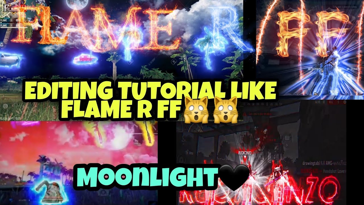 Moonlight editing tutorial like Flame r Ff|| How to edit like ruok ff 2021 editing tutorial🥰