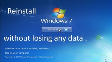 How to install Windows 7 Home without losing any data - (2021)
