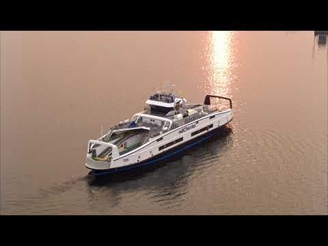 BC Ferries' Fourth Hybrid Electric Island Class Arrives in BC