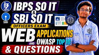 Web Applications and OWASP Top 10 & Questions | IBPS SO IT and SBI SO IT Officers Exam | Course screenshot 1