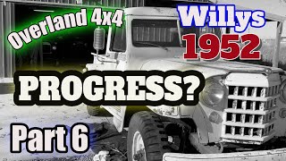 1952 Willys Overland 4x4 Truck  Part 6, Transmission Leak Frustrations