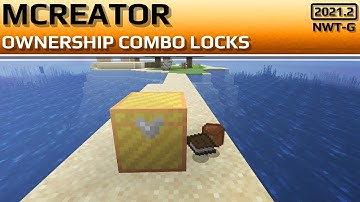 MCREATOR TUTORIAL: Ownership Combo Locks | 2021.2