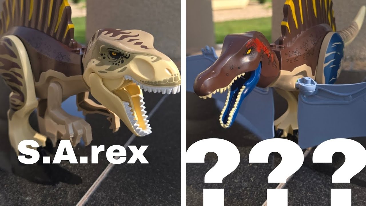 MAKING LEGO DINOSAUR HYBRIDS