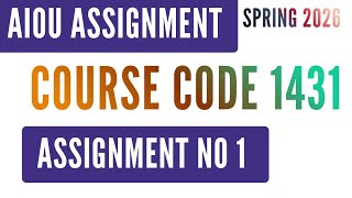 Celebrity AIOU Code 1431 Basics of Information & Communication بنیادی معلومات و مواصلات Sol As No.1 Spring2026 Profile