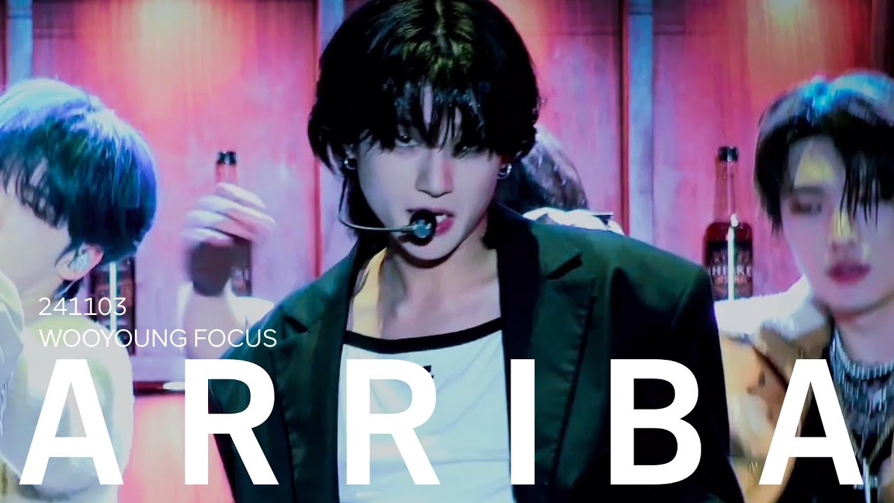 [4K] 241103 에이티즈 GMF 그랜드 민트 페스티벌 ARRIBA 우영 직캠 ATEEZ WOOYOUNG Focus