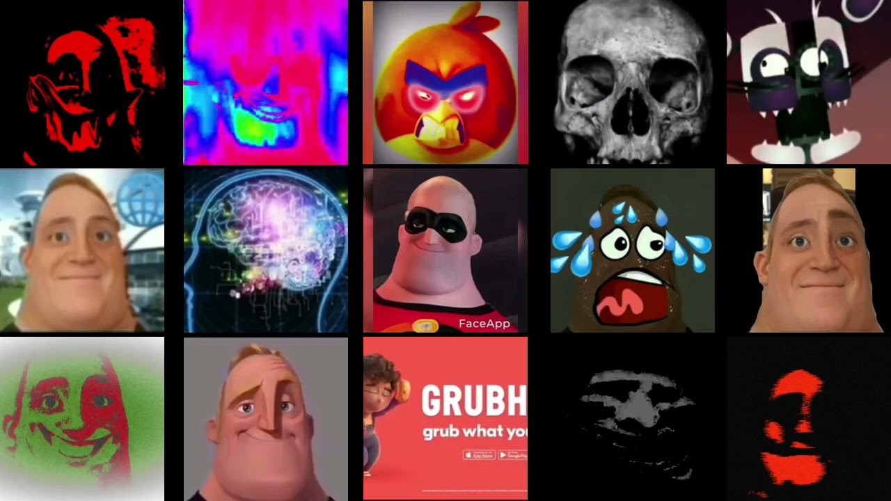 Mr. Incredible but he becomes EVERYTHING! (All Stars)