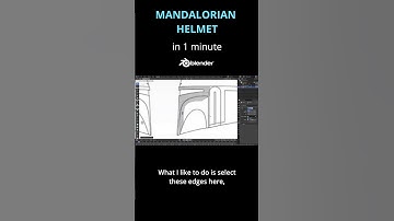 Making a Mandalorian Helmet IN 1 MINUTE