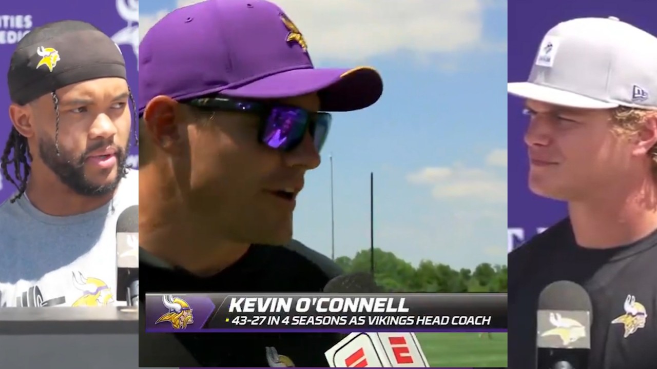 KOC, JJ McCarthy, Kyler Murray Feed the Media Jackals; Talk QB Competition KOC, JJ McCarthy, Kyler Murray Feed the Media Jackals; Talk QB Competition
