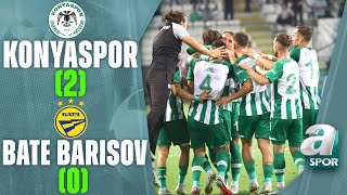 Konyaspor 2-0 BATE Borisov (UEFA Konferans Ligi 2. Ön Eleme Turu 2. Maçı) 28.07.2022