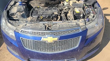 Quick Fix- Crankshaft Sensor replacement - Chevy Cruzs, Sonic and 1.4 Turbo