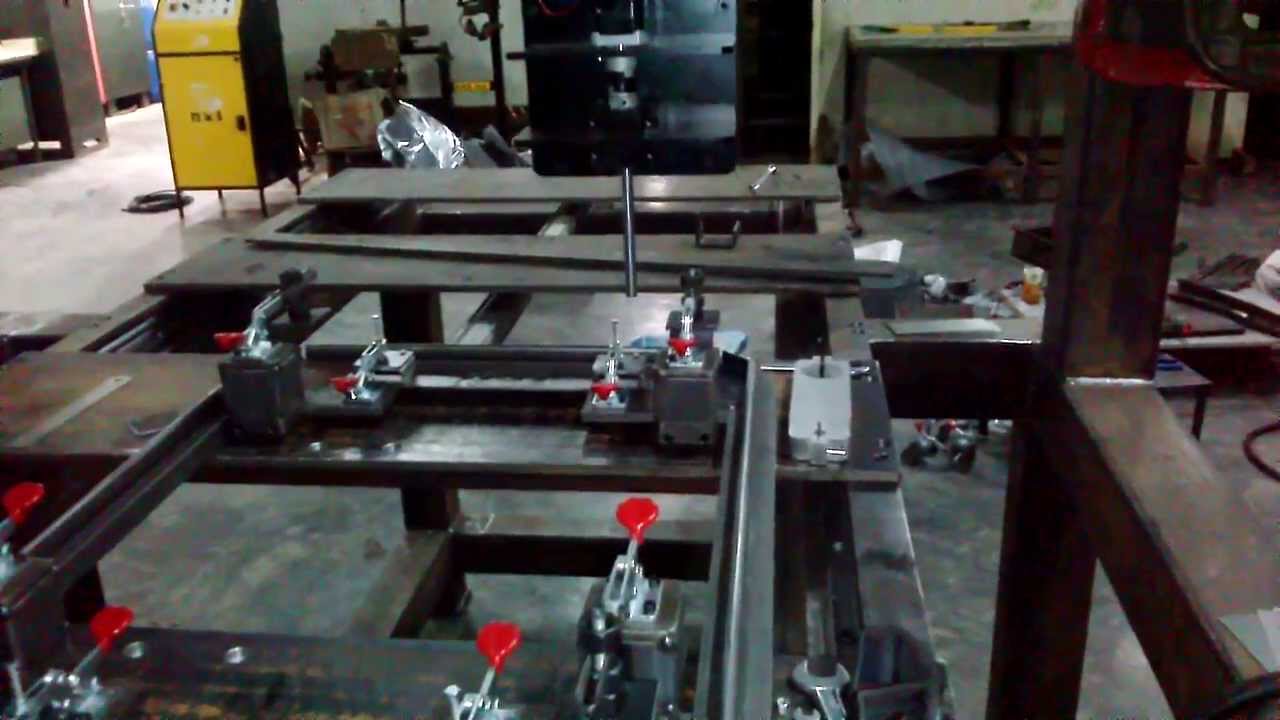 4axis gantry welding system trial 1 YouTube
