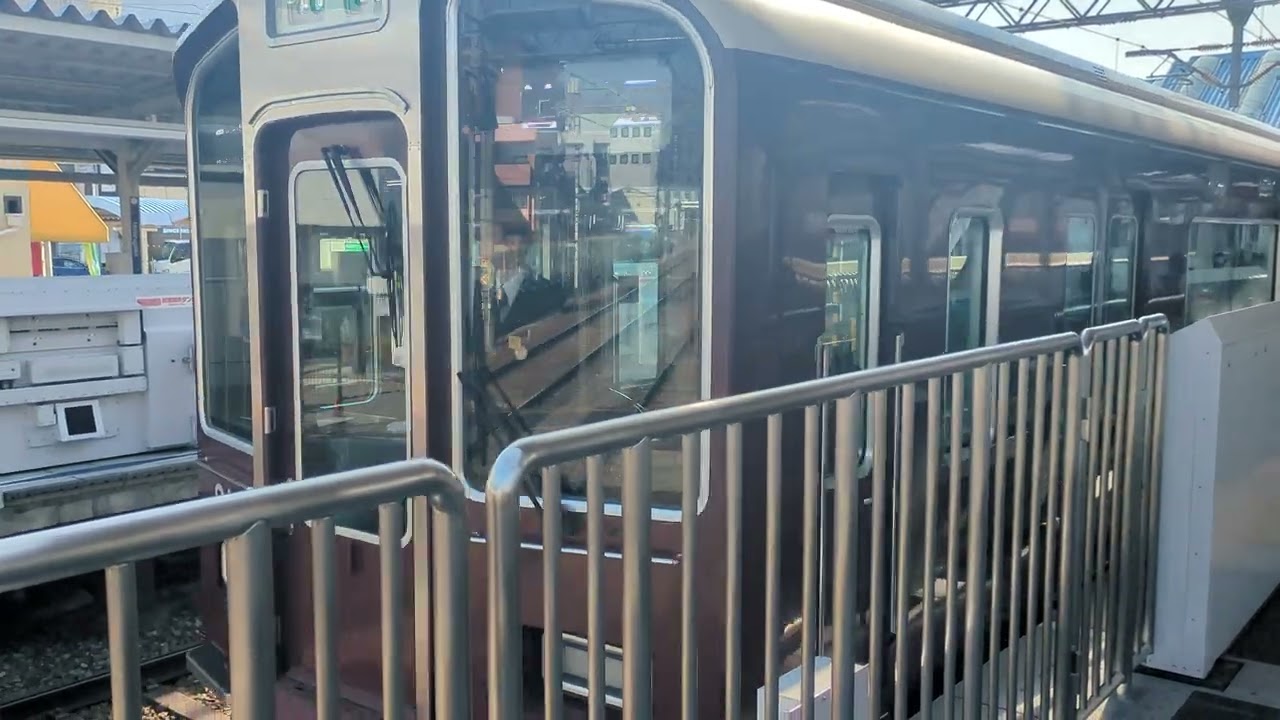 宝塚線】阪急9000系(9001F)1031 普通雲雀丘花屋敷行き 蛍池駅発車