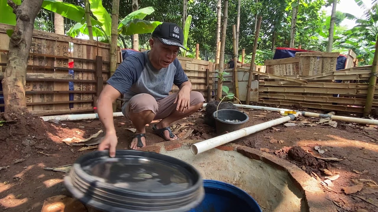 Drum Pori Komando, solusi untuk meresapkan air hujan kedalam tanah