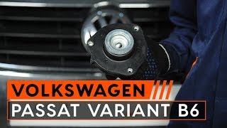 Sostituzione Cuscinetto ammortizzatore anteriore e posteriore VW PASSAT Variant (3C5) - video istruzioni