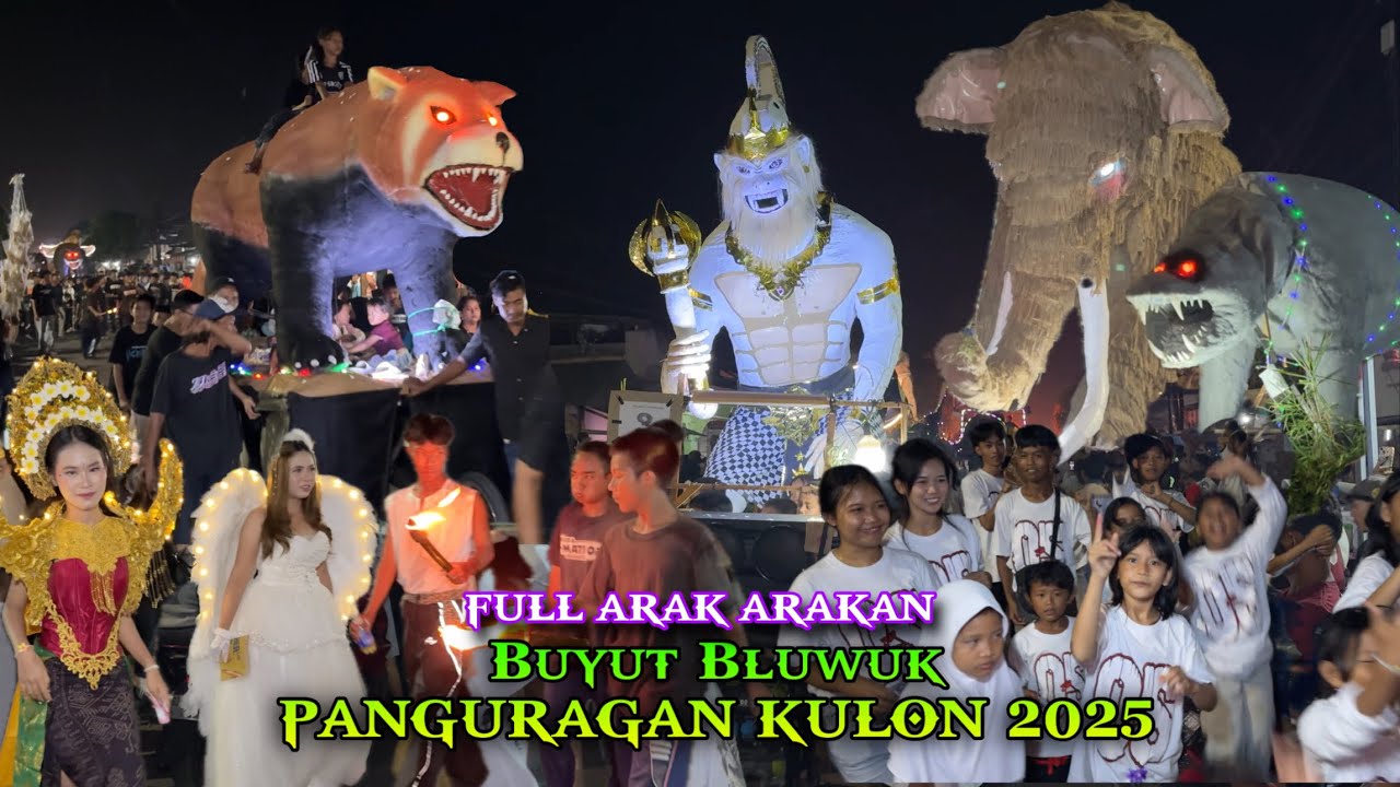 FULL Arak Arakan Buyut Bluwuk PANGURAGAN KULON 2025 Cirebon
