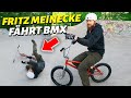 FRITZ MEINECKE fährt ZUM ERSTEN MAL BMX 😱 BMX VLOG | MOOO