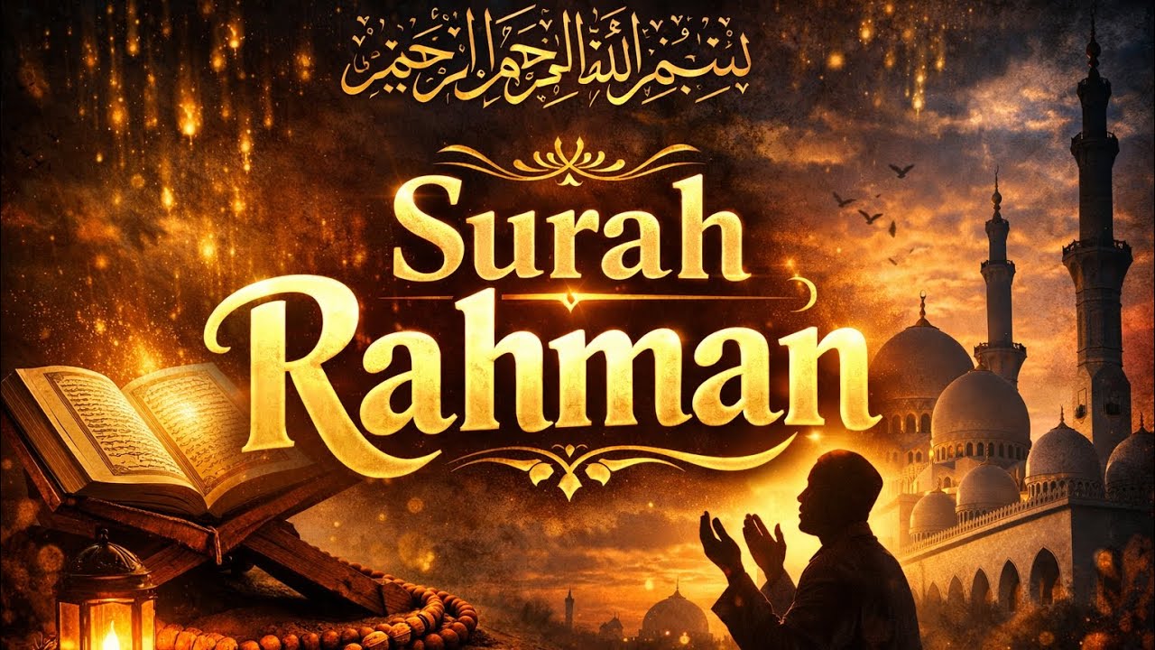 Ko Rahman (Surah Rahman) Quran Pak ki surah Tum allah ki kon kon si neamat Ko ...