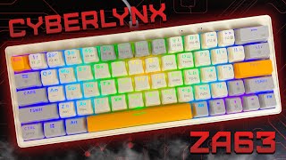 Обзор Cyberlynx ZA63 | Бюджетная механическая клавиатура