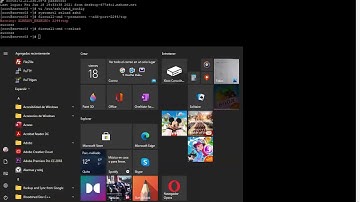 Cambio del puerto SSH del 22 al 2244 y habilitar el servicio de protocolo FTP by Steward Morales