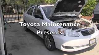 2008 Toyota Corolla Engine Oil Change