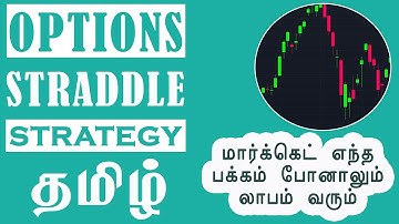 OPTIONS STRADDLE STRATEGY | LONG STRADDLE | SHORT STRADDLE (TAMIL)