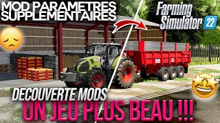 Un MOD SIMPLE pour AMÉLIORER totalement votre Jeu Farming Simulator 22 !!! 😵🥰 (mod Paramètres sup)