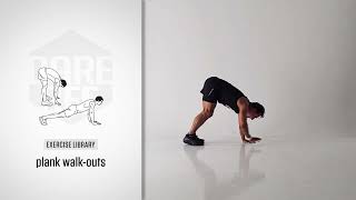 Exercise Library: Plank Walk-Outs