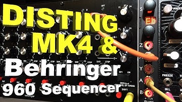 Disting Mk4 and Behringer 960 Sequencer part 1