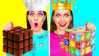 Reich vs Pleite Essen Schokolade Challenge | Lustige Food Challenges von DaRaDa Best