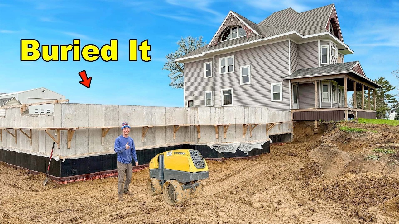 Burying My Underground Movie Theater In My $7,000 Mansion