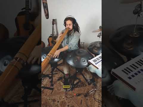 Multitasking 23 #handpan #didgeridoo #asalato