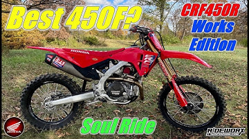 2025 Honda CRF450R Works Edition Soul Ride