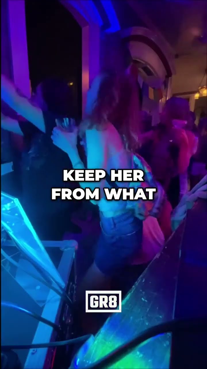 Nightclub Dance Party: DJ and Crowd Go Wild! Experience the electrifying energy of a nightclub! This