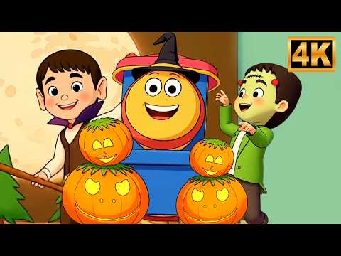 Spooky Pumpkin Halloween Adventure + More Bob The Train Kids Songs