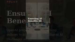 Industrial Policy for the Intelligence Age: OpenAI's Bold Vision