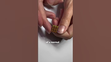 TINY Rubik’s cube size comparison 😍 #shorts