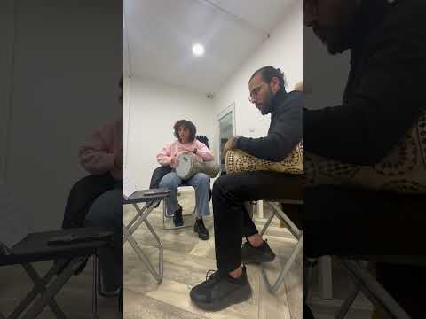 Solo Exercise On Maqsum Rhythm With The Students Nour Belal Ashmouti بلال عشموطي طبلة 