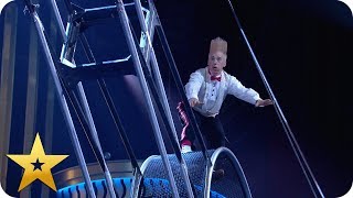 Bello and Annaliese take on the the Wheel of Death | BGT: The Champions screenshot 2