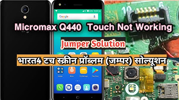 micromax q440 touch not working| q440 touch jumper ways| micromax q440 touch jumper solution