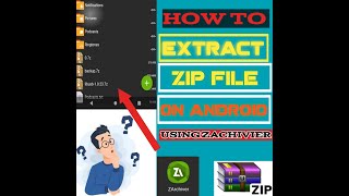 HOW TO EXTRACT ZIP FILE ON ANDROID TUTORIAL 2024 screenshot 1