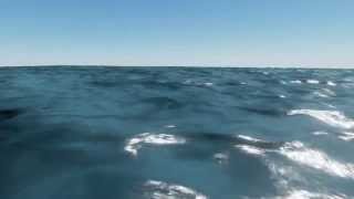 Parametric ocean shader WIP: Gerstner waves test - UE4