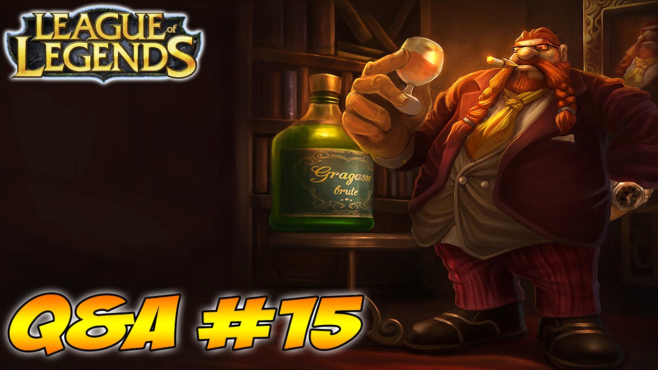 League Of Legends - Gameplay - Q&A #15 (Gragas Gameplay) - LegendOfGamer