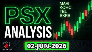 Psx Psx Analysis Today Mari Kohc Tbl Skrs 2 June 2026 Psx Bulls