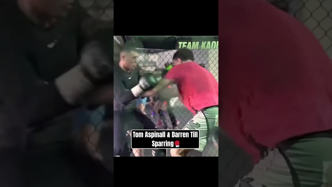 Tom Aspinall & Darren Till Sparring 🥊