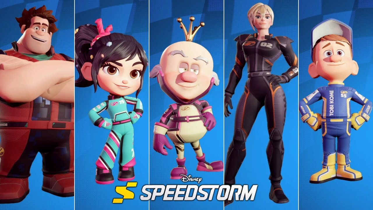 Disney Speedstorm (PC) // Full Game 100% Walkthrough (Wreck-It Ralph Tournament)