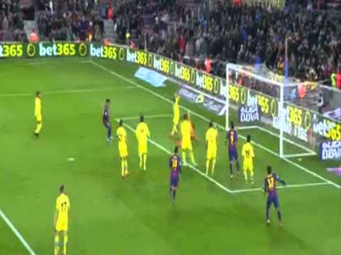 agenbos168 x emontoto - Neymar Goal 1-1 Barcelona Vs Villarreal 1/2/2015