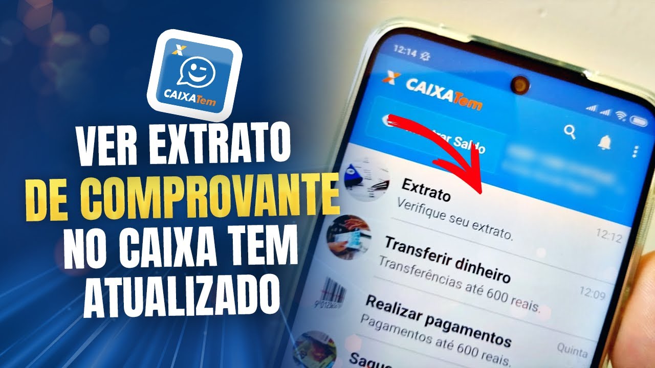 COMO ACESSAR E VER SALDO/EXTRATO  Precisa olhar seu extrato? Tá na mão.  Com o CAIXA Tem você pode ver o saldo ou extrato da sua conta de onde  estiver. Neste vídeo